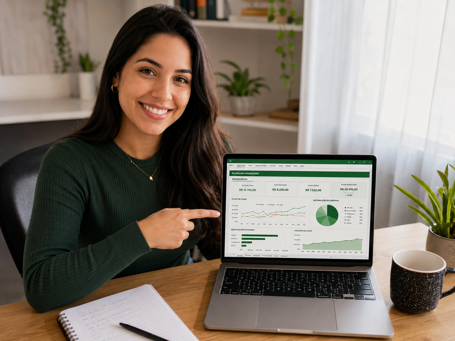 Planilha de Organização Financeira
